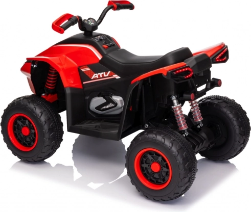 Štvorkolka Fast Wheel červená