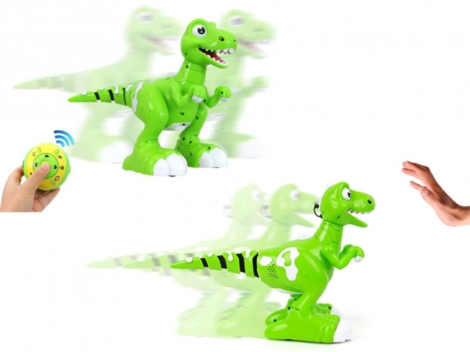 Tancujúci RC dinosaurus