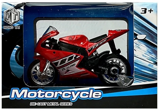 Športový motocykel so zvukmi 1:18