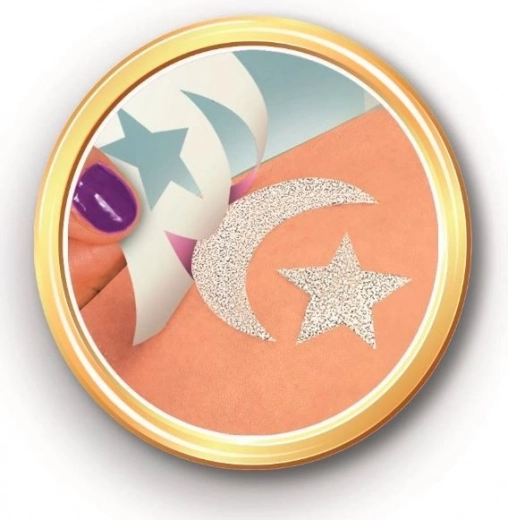 Trblietavé tetovanie so šablónami