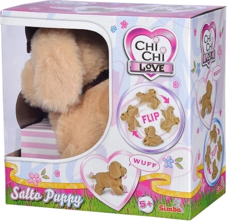 Interaktívny maskot CCL Salto Puppy, 20 cm