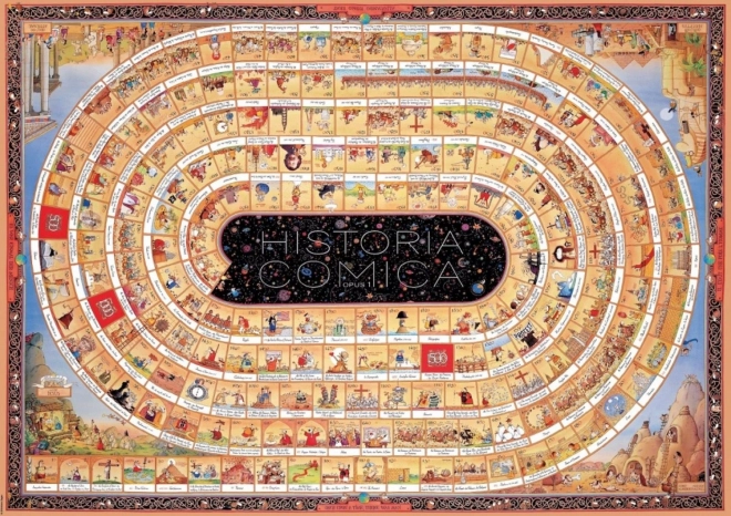 Heye Legrační história časť prvá puzzle 4000 dielikov