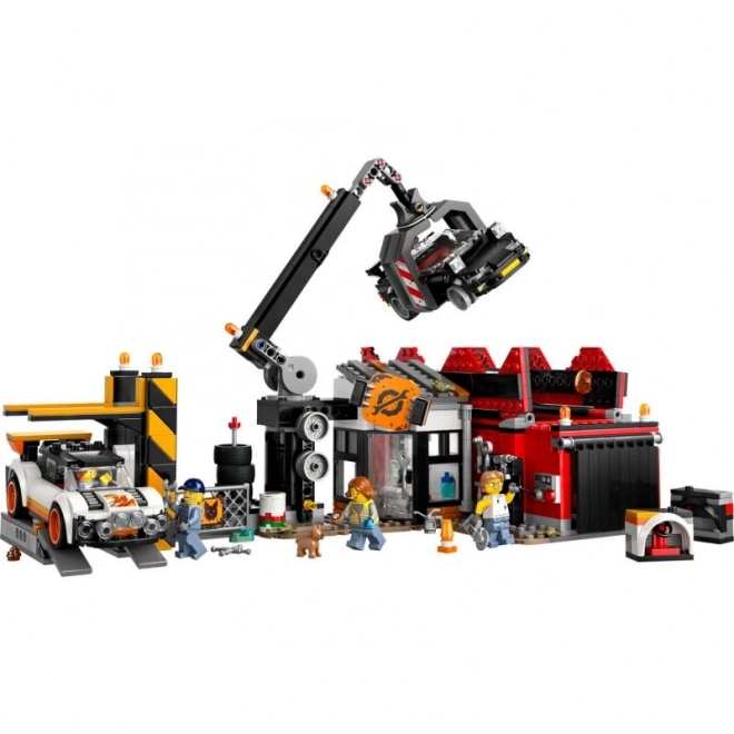 Lego City Autošrotovisko so zberačom áut