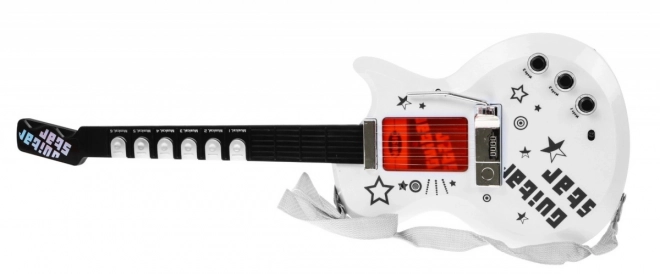 Detský hudobný set Elektrická gitara + Zosilňovač + Mikrofón