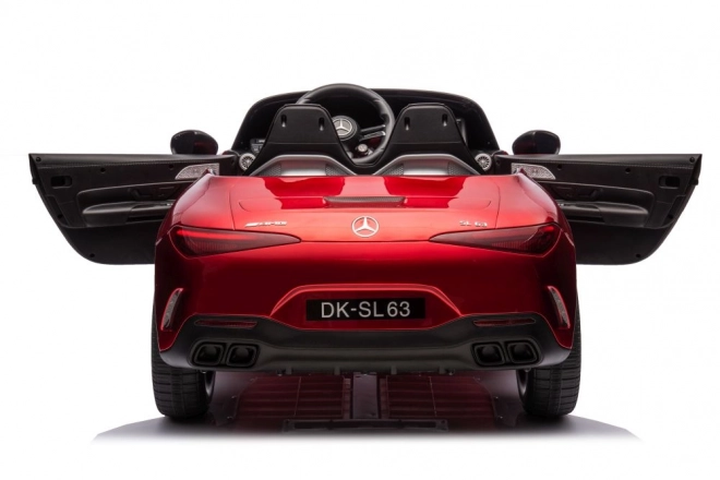 Mercedes AMG SL63 červeno lakované auto na baterky