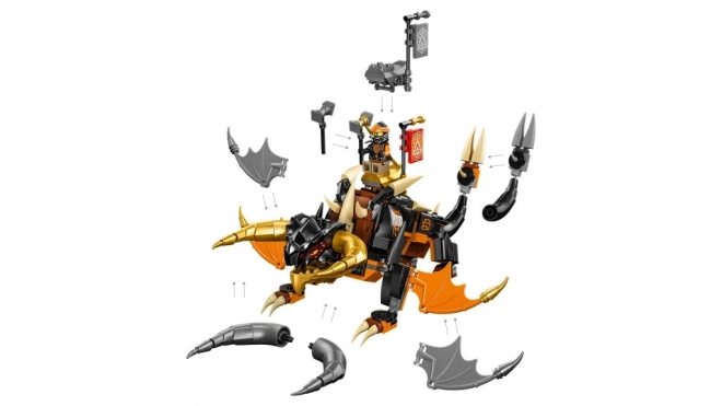 Lego Ninjago Coleov zemský drak EVO