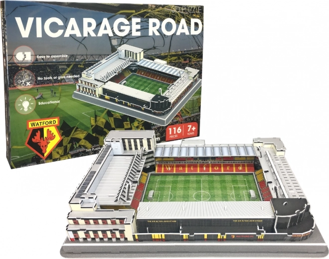 3D puzzle Stadion Vicarage Road - FC Watford