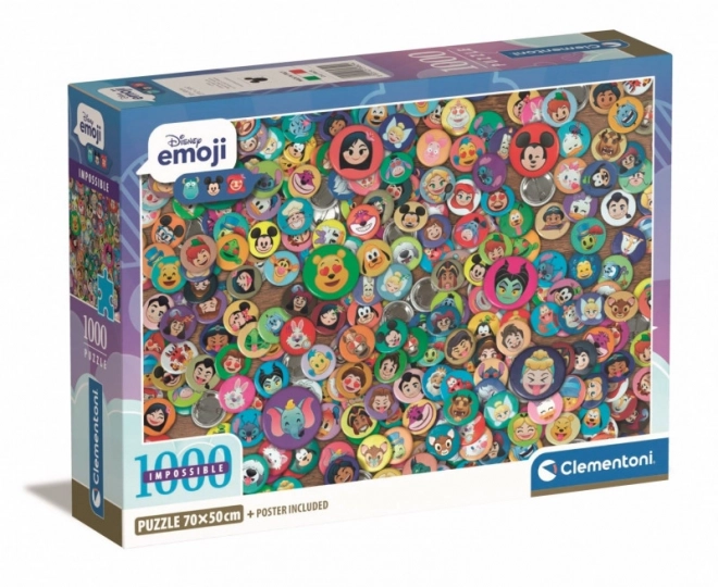 Puzzle 1000 dielikov Disney Emoji