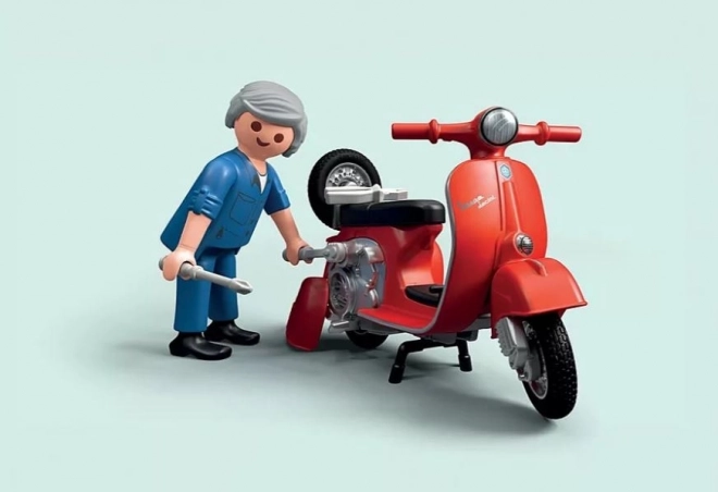 Garáž Vespa zo 60. rokov od PLAYMOBIL