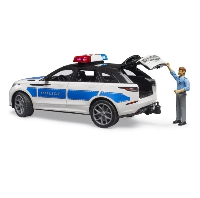 Bruder Policajné Auto Range Rover Velar