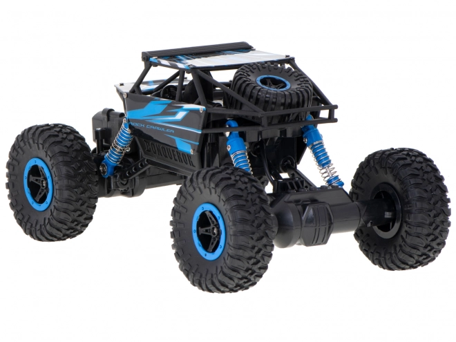 RC Rock Crawler HB z diaľkovým ovládaním 1:18 modrý – Modrá