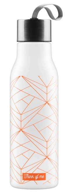 Plastová fľaša Mysli na mňa, 600 ml