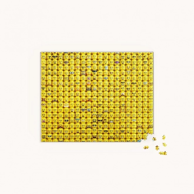 Puzzle LEGO Minifigure Faces 1000 dielikov