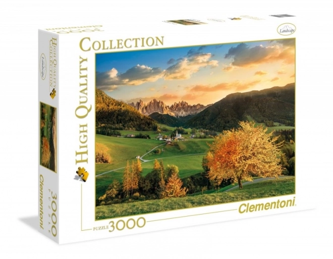 Clementoni puzzle 3000 dielikov - vysoká kvalita: Alpy