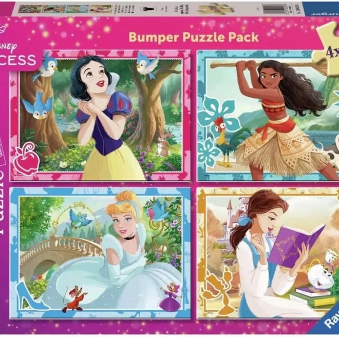 Ravensburger Disney princezné Puzzle 4x100 dielikov