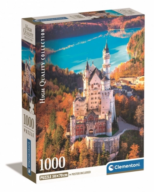 Puzzle 1000 Kúskov Kompakt Neuschwanstein