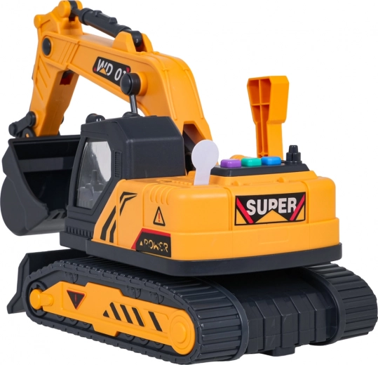 Svetlá a zvuky ako na skutočnej stavbe