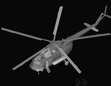 Model vrtuľníka Mi-8MT/Mi-17 Hip-H