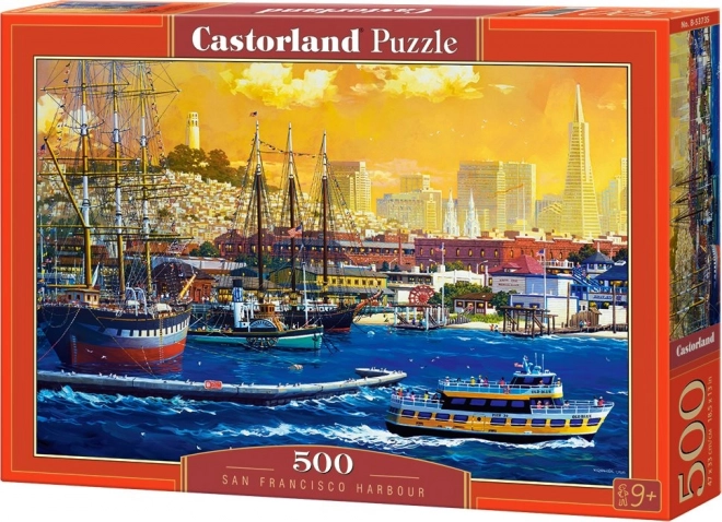 Puzzle San Francisco Prístav 500 dielikov