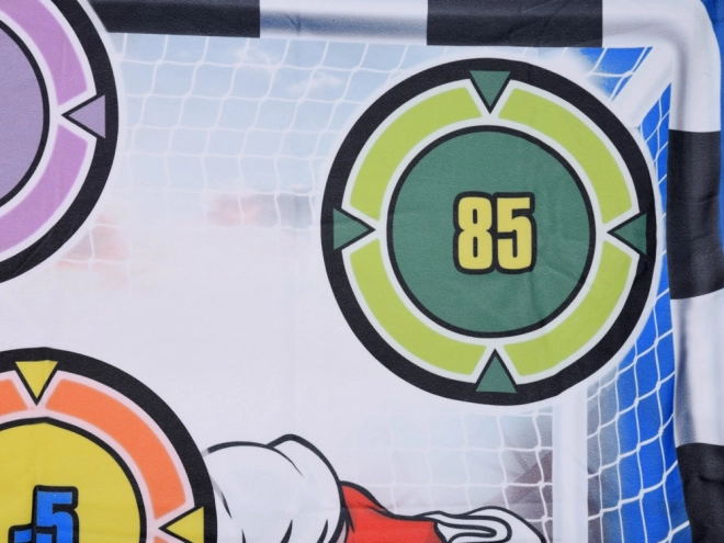 Súprava na hru futbal s terčoviskom a svietiacou loptou