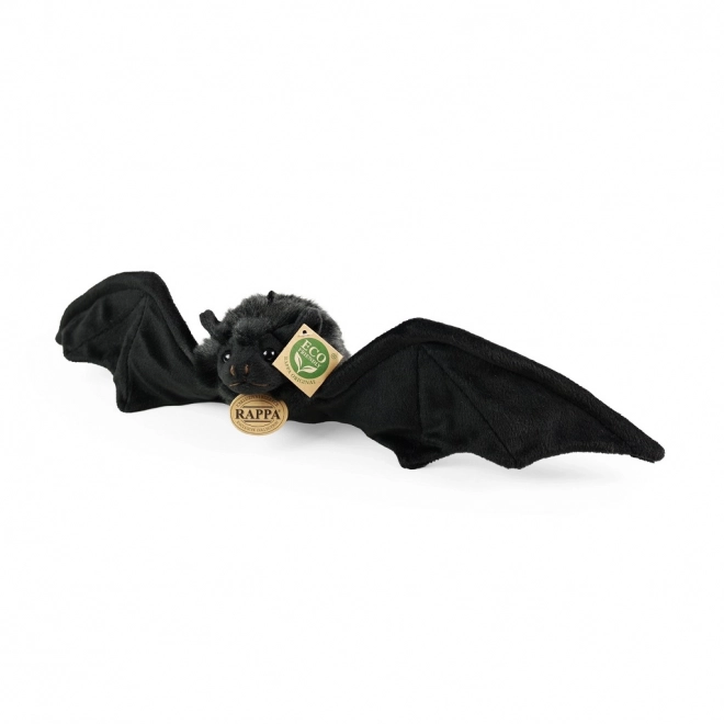 Plyšový netopier čierny ECO-FRIENDLY 16 cm