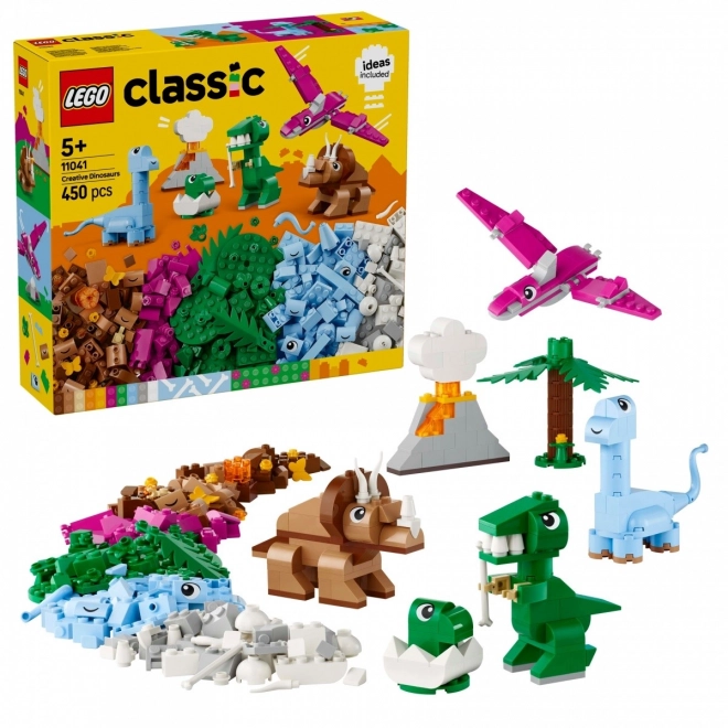 Lego Classic kreatívne dinosaury