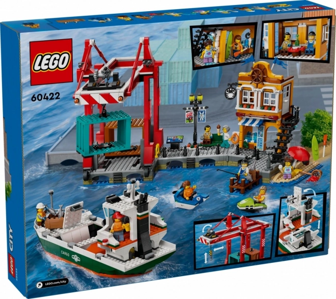 Lego City Prístav s nákladnou loďou