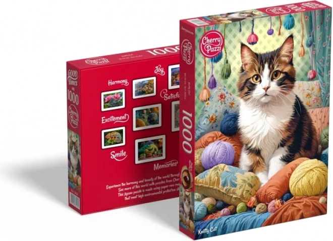Cherry Pazzi puzzle Mačka v priadzi