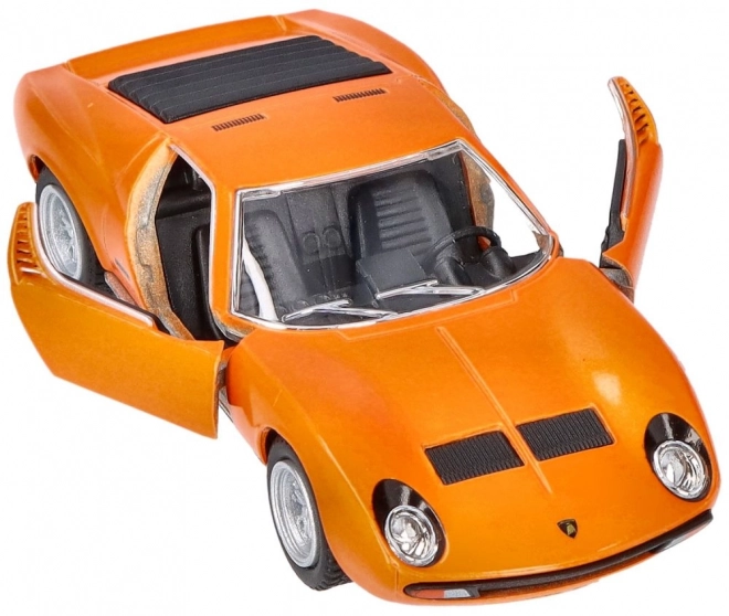 Kovový model Lamborghini Miura P400 SV, 1971