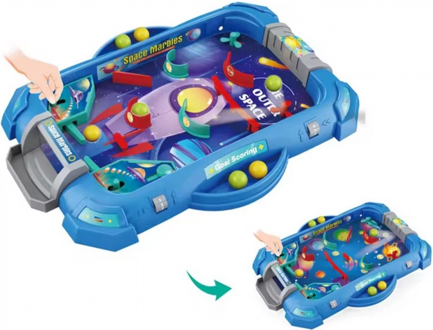 WOOPIE hra zručnosti Flipper "Kozmická Hra" 2v1