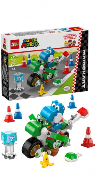 Lego Super Mario Mario Kart - Motorka Yoshi