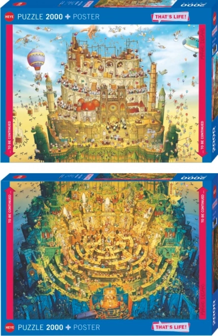 Heye Puzzle That's Life: Hluboko 2000 Dielikov