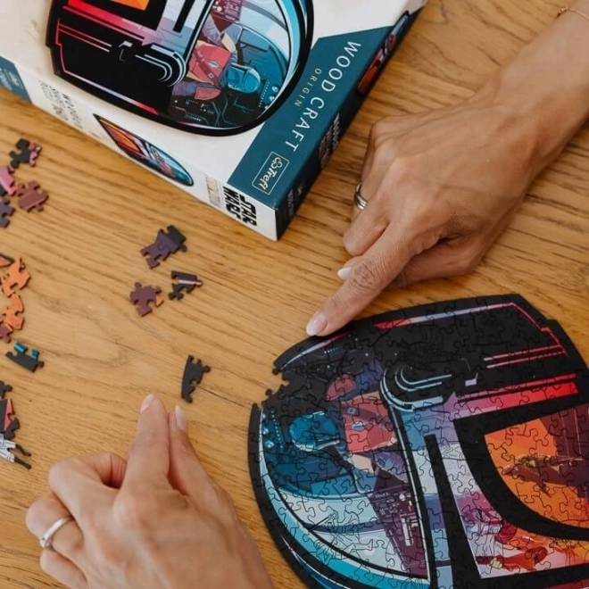 Drevené puzzle The Mandalorian 160 dielikov