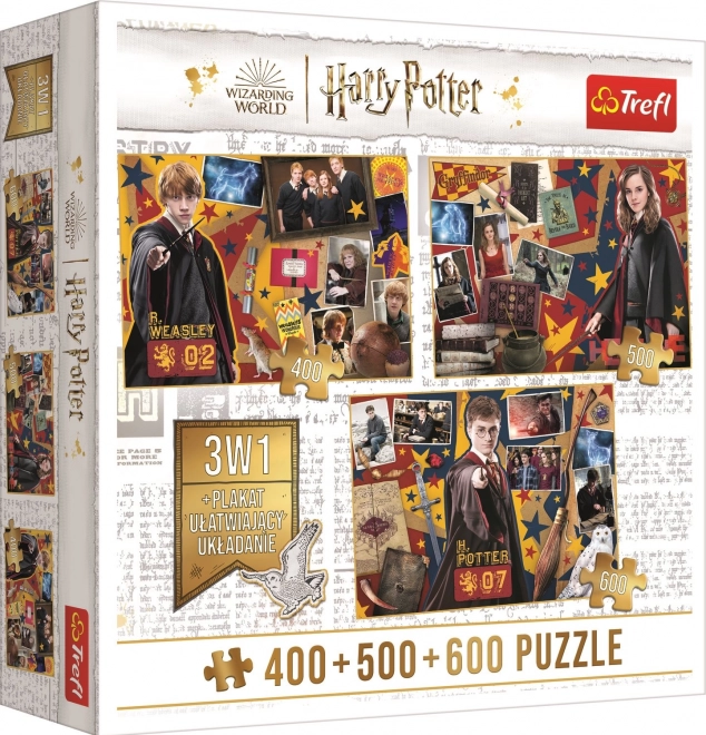 Puzzle Harry Potter: Ron, Hermiona a Harry