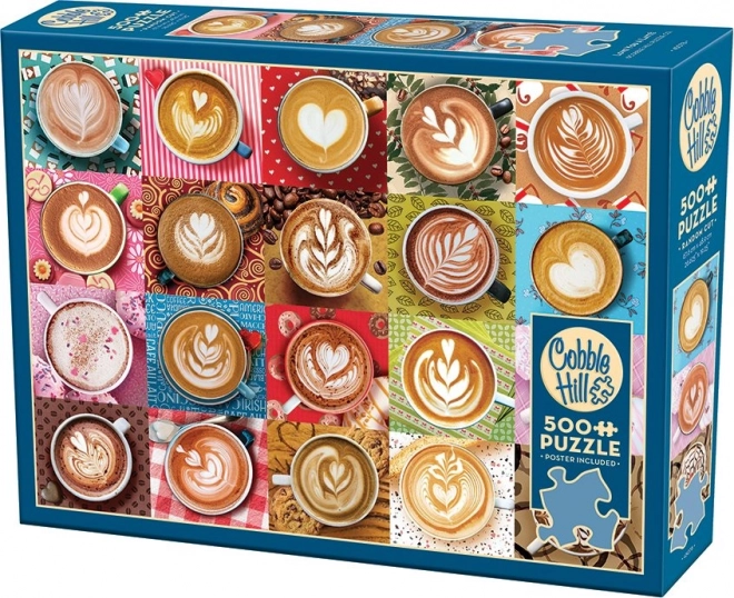 Puzzle Milujem ťa, latté 500 dielikov