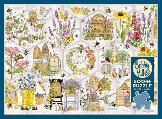 Cobble Hill Puzzle Usilovný Ako Včela 500 Dielikov