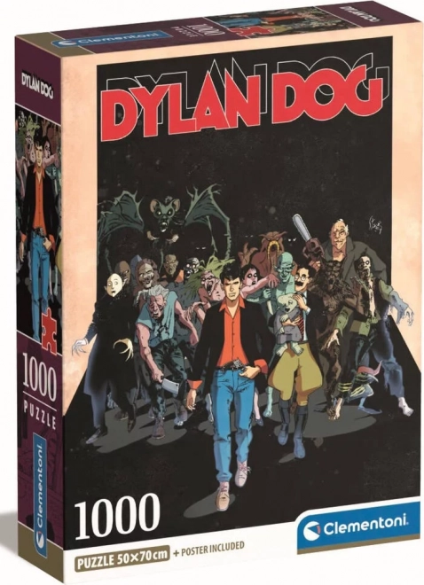 Puzzle Dylan Dog: Nočné mory 1000 dielikov