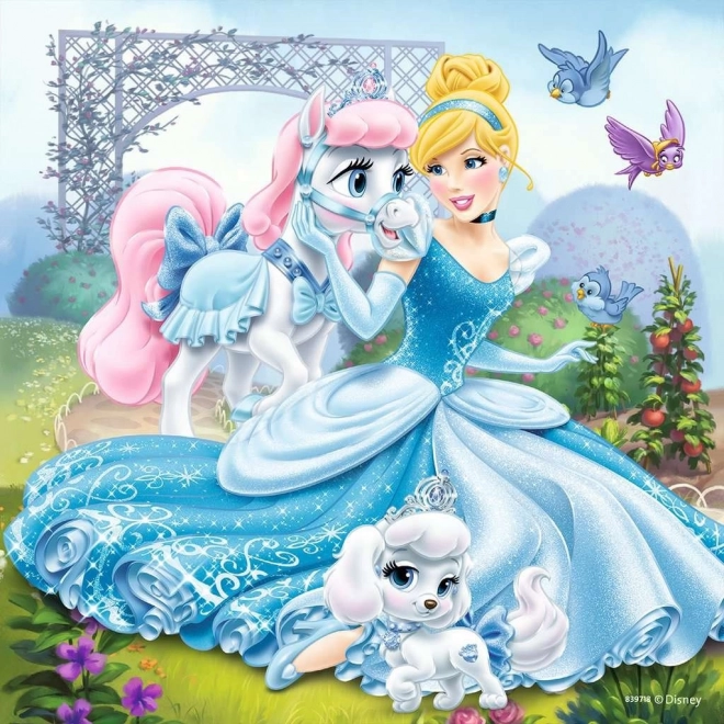 Ravensburger Puzzle Disney Princezné a ich Maznáčikovia 3x49 Dielikov