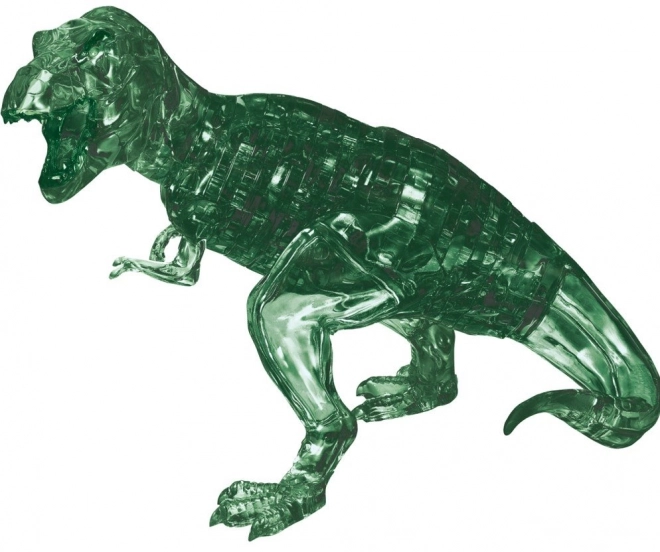 3D Crystal Puzzle Tyranosaurus Zelený