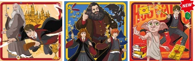 Puzzle Harry Potter 3 x 48 dielikov