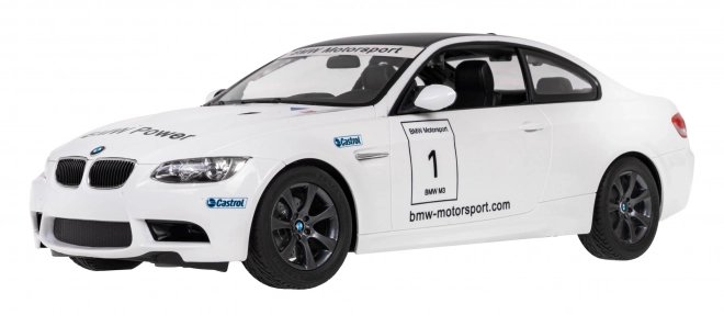 Zdalne auto BMW M3 v mierke 1:14 biele