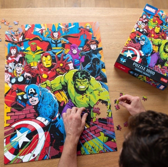 Puzzle 1000 dielikov Marvel Heroes Premium Plus