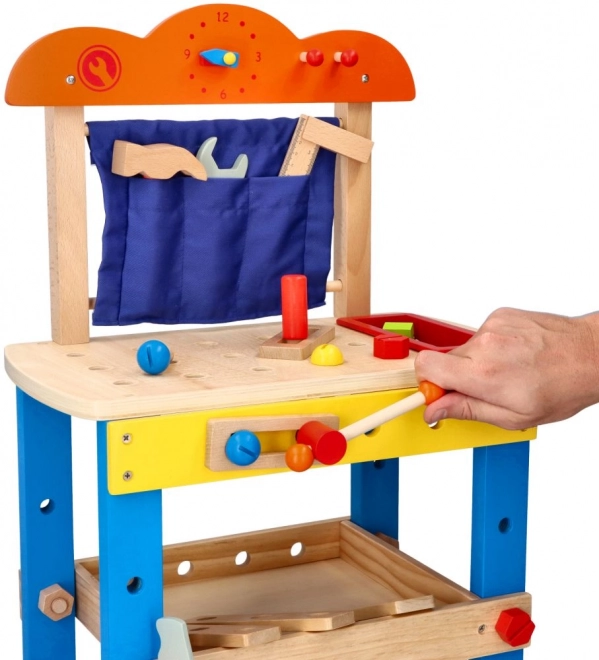 Drevený dielňový set pre malých majstrov