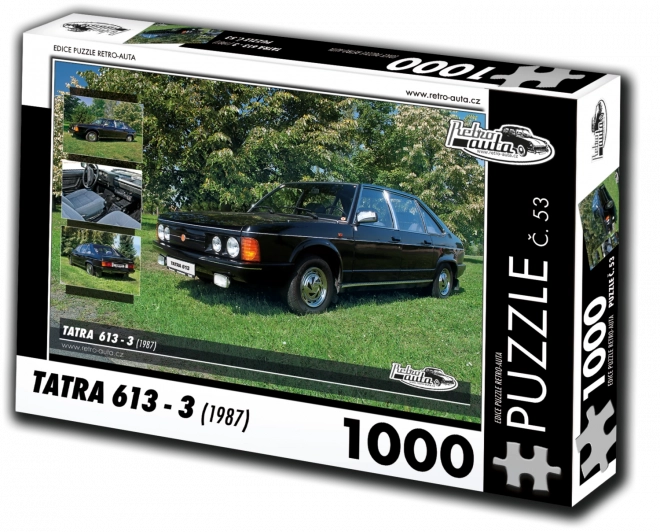 Retro-autá Puzzle Tatra 613-3 (1987) 1000 Dielikov