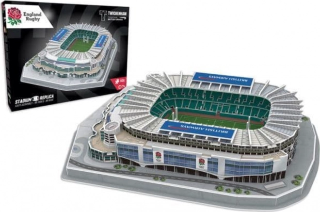 3D puzzle štadión Twickenham Anglický Rugby