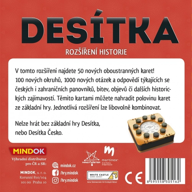 Desítka: História (rozšírenie)