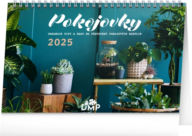 Stolný kalendár Pokojovky 2025