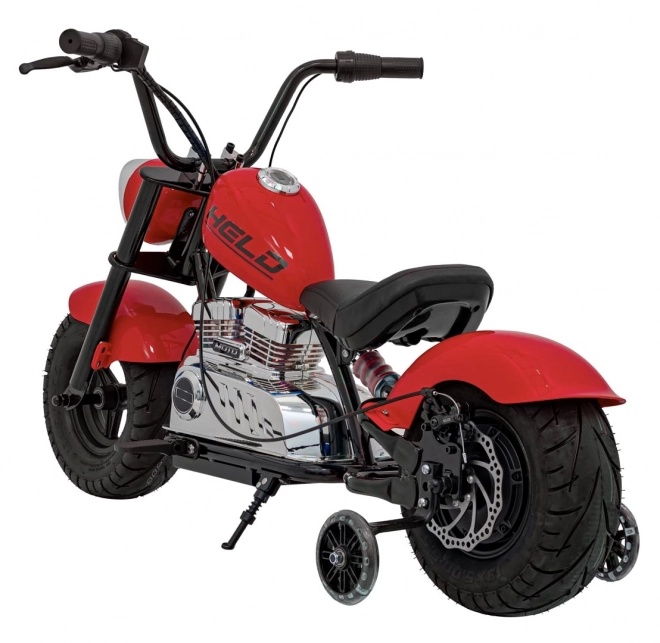 Chopper Warrior Červená motorka