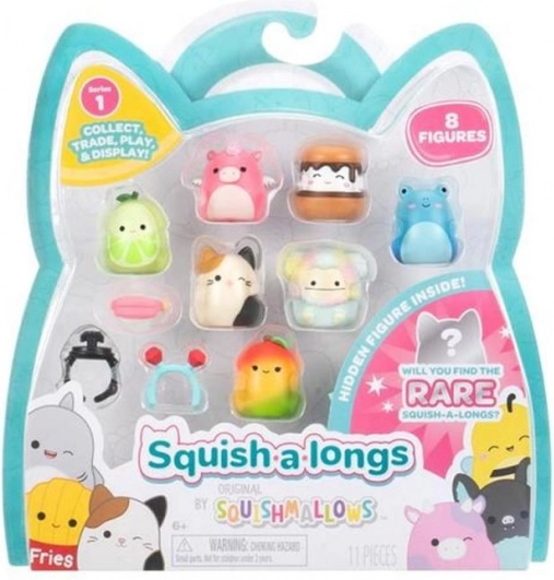 Squish A Long sada 8 figúrok W2