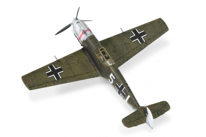 Model plastového lietadla Messerschmitt Bf109E-4 v mierke 1/72